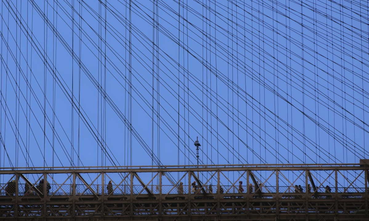 A different perspective on the Brooklyn Bridge